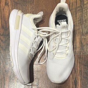 Adidas White Running Shoes